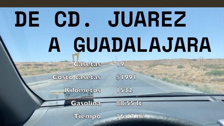 Distancia entre Ciudad Juárez y Mexicali: ¿Cuántos kilómetros separan estas ciudades?