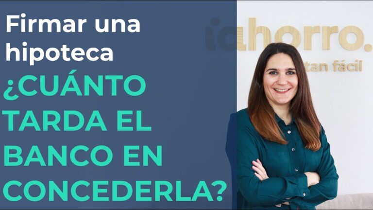 Tiempo de aprobaci&oacute;n de un cr&eacute;dito hipotecario