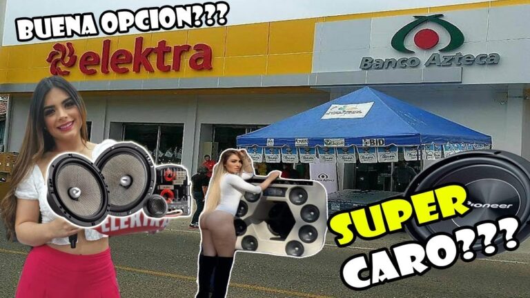 Comparativa de precios de bocinas en Elektra