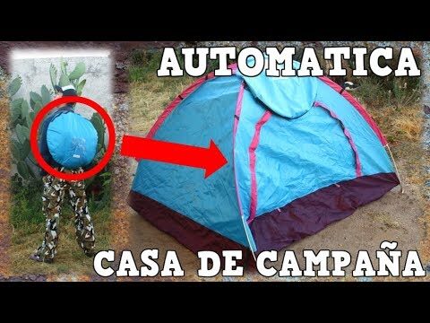 La innovaci&oacute;n en camping: Casa de Campa&ntilde;a Autom&aacute;tica
