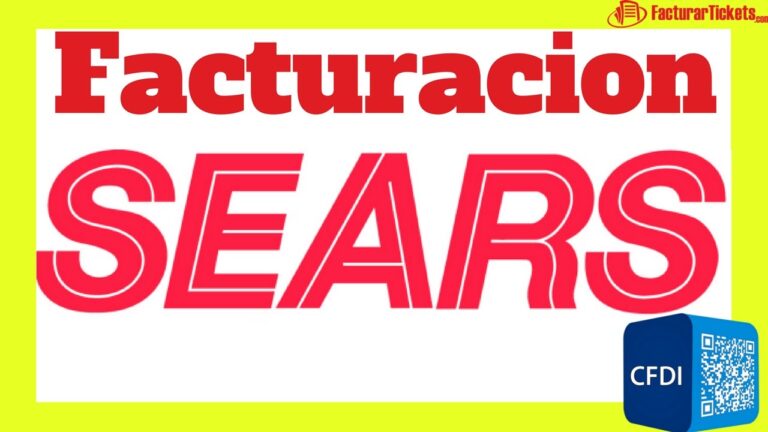 Todo lo que necesitas saber sobre la factura electr&oacute;nica de Sears