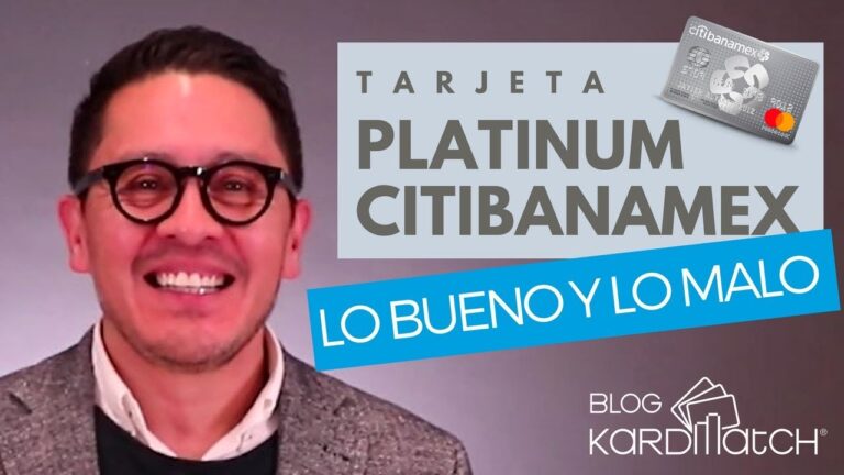 Beneficios de la Anualidad de la Tarjeta Platinum Banamex