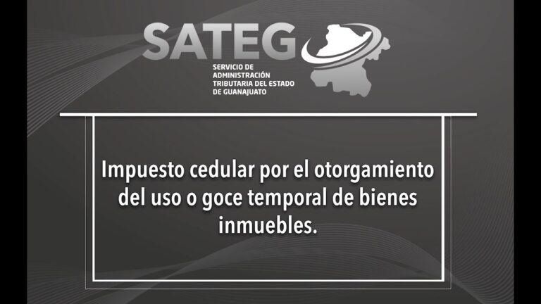 Gu&iacute;a sobre el Pago Cedular en Guanajuato