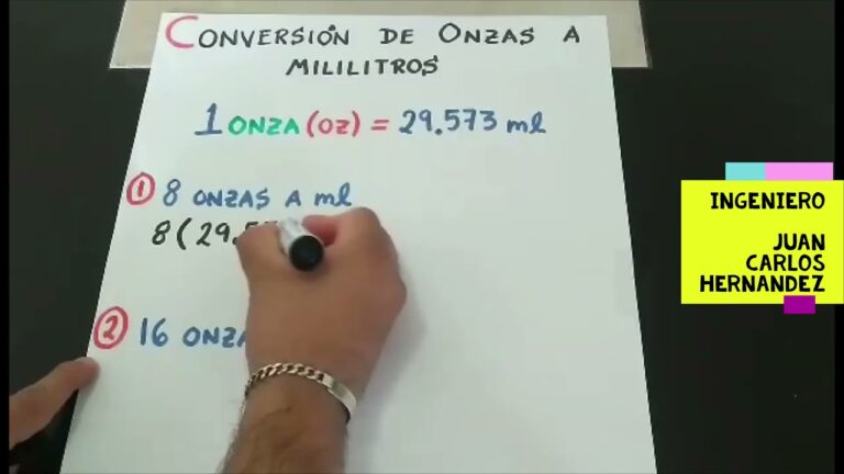 &iquest;Cu&aacute;nto es 24 onzas? Gu&iacute;a de conversi&oacute;n y equivalencias