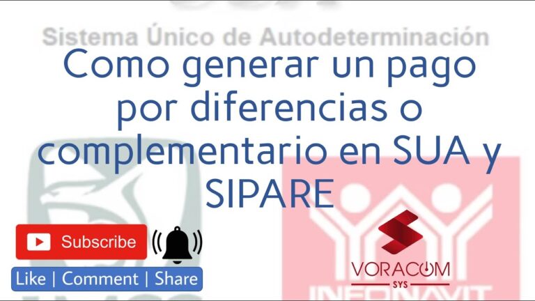 Diferencias entre SUA y SIPARE