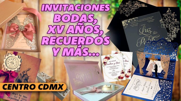 Costo de 50 invitaciones: Gu&iacute;a para ahorrar dinero en tus eventos