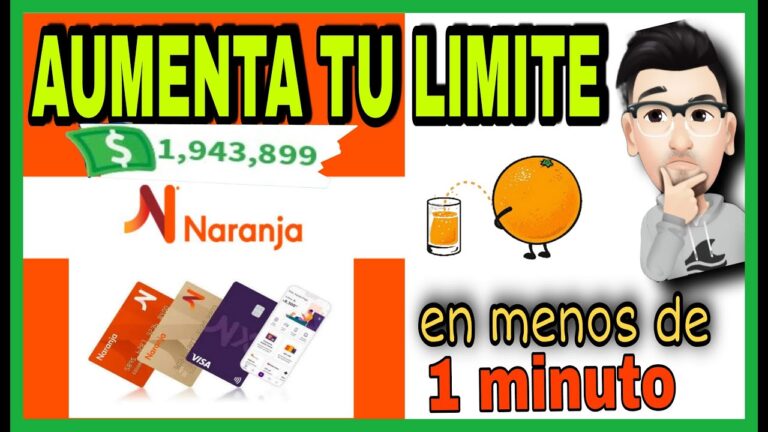 C&oacute;mo aumentar el l&iacute;mite de tu tarjeta Naranja online