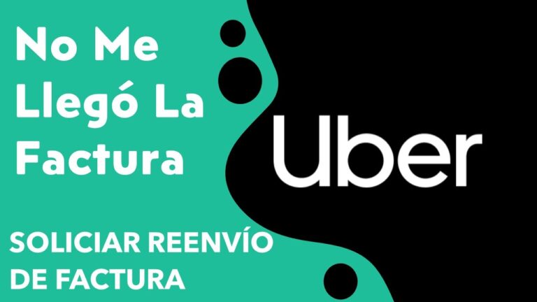 Tiempo de espera para recibir la factura de Uber