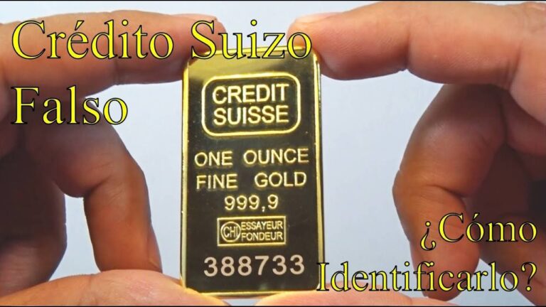 El crédito suizo de oro: una opción de inversión segura