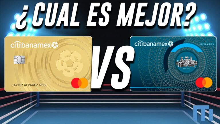 Comparaci&oacute;n de Citibanamex Rewards vs Oro