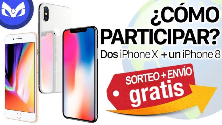 Participa en el sorteo para ganar un iPhone X