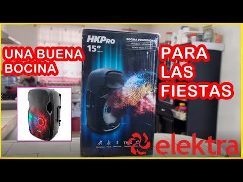 Las mejores bocinas Bluetooth en Elektra: calidad y conveniencia