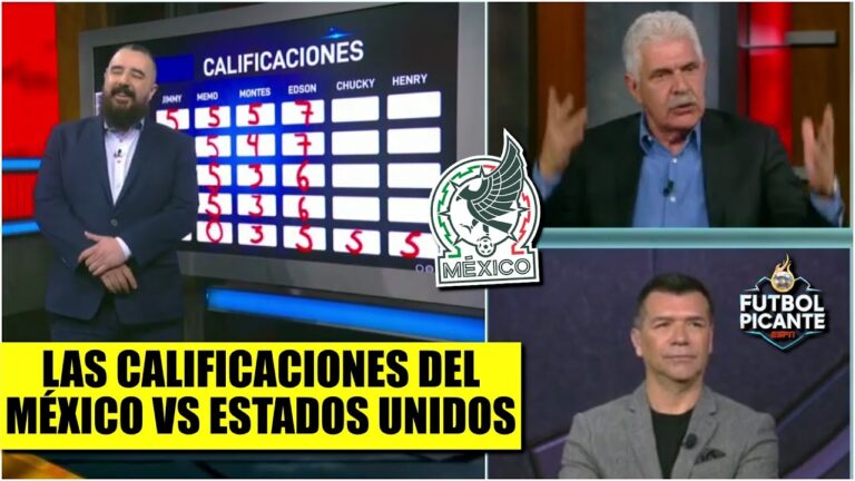 Comparaci&oacute;n de Calificaciones: Estados Unidos vs M&eacute;xico