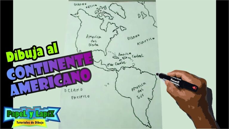 Mapa de Am&eacute;rica sin nombres: Gu&iacute;a visual f&aacute;cil de usar