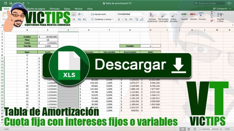 Optimizaci&oacute;n de la Tabla de Amortizaci&oacute;n con Tasa Fija