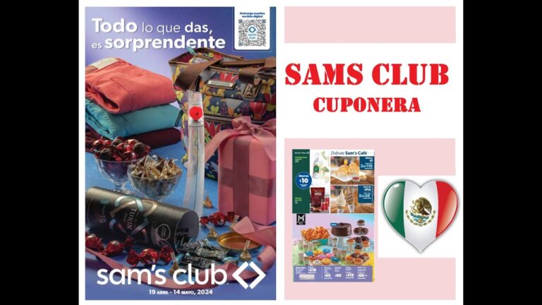 Aprovecha la Cuponera Vigente de Sam’s Club